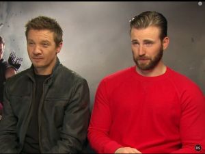Cap and Hawkeye
